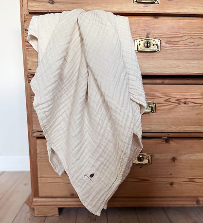 Pine Cone Babysvøb - 120x120 cm - Kadera - Cream
