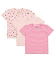 Hust and Claire T-shirt - 3-pak - Alda - Icy Pink m. Mariehøns