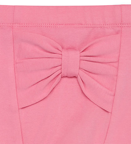 Hust and Claire Leggings - Laline - Pink-a-Boo m. Sløjfe