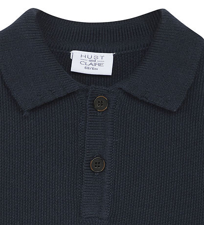 Hust and Claire Polobluse - Strik - Piqué - Pouli - Blues