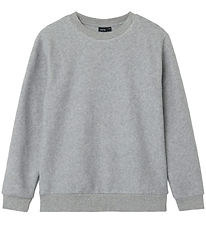 LMTD Fleecetrøje - NlnNeddy - Grey Melange