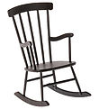 Maileg Miniature Gyngestol - Mini - Metal - Anthracite