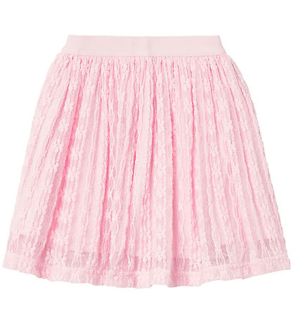 Name It Nederdel - Tyl - NmfFetulla - Parfait Pink m. Blomster