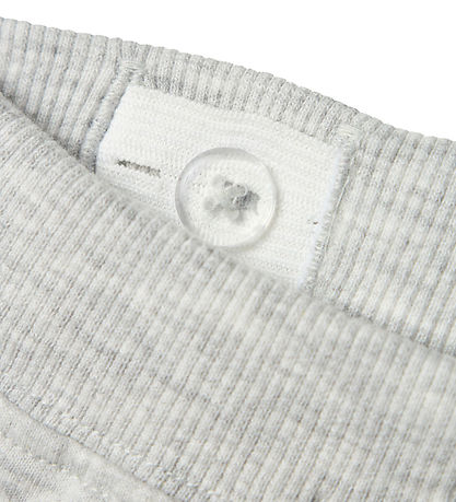 Name It Sweatpants - Noos - NbnTakki - 2-pak - Light Grey Melang