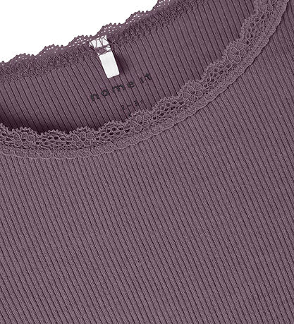 Name It Bluse - Noos - Rib - NmfKab - Arctic Dusk