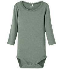 Name It Body l/æ - Noos - Rib - NbfKab - Lily Pad/Melange