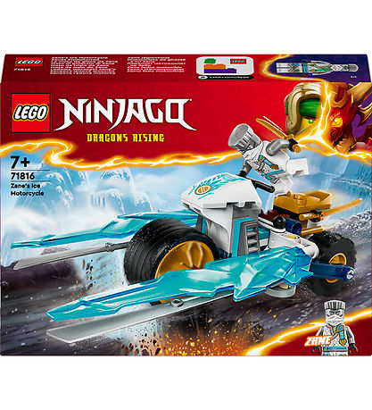 LEGO® Ninjago - Zanes Ismotorcykel 71816 - 84 Dele