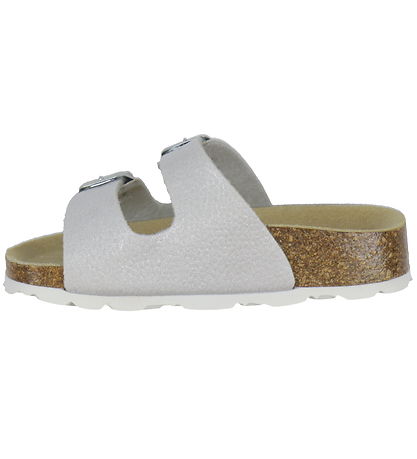 Superfit Sandaler - Fussbettpantoffel - Sølv