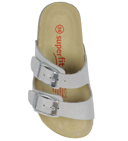 Superfit Sandaler - Fussbettpantoffel - Sølv