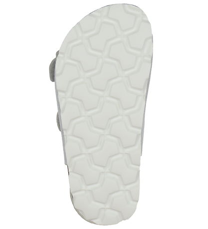 Superfit Sandaler - Fussbettpantoffel - Sølv