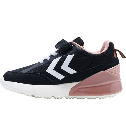 Hummel Sko m. Lys - Daylight - Sort/Pink