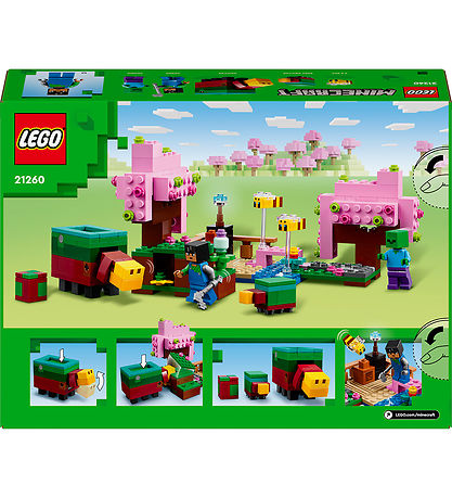 LEGO® Minecraft - Kirsebærtræhaven 21260 - 304 Dele