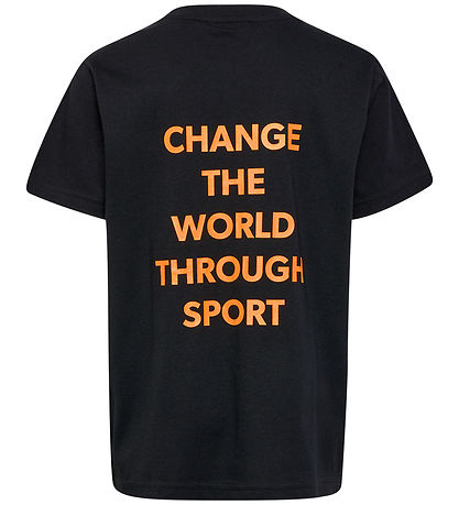 Hummel T-Shirt - hmlTex - Sort m. Print