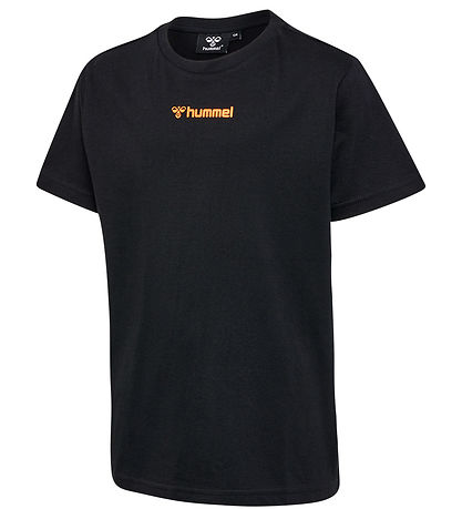 Hummel T-Shirt - hmlTex - Sort m. Print