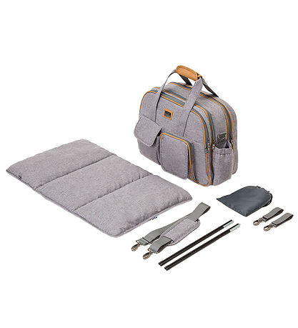 Bizzi Growin Pusletaske/Rejseseng - POD - Windsor Grey