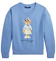 Polo Ralph Lauren Sweatshirt - Cambus Blue m. Bamse