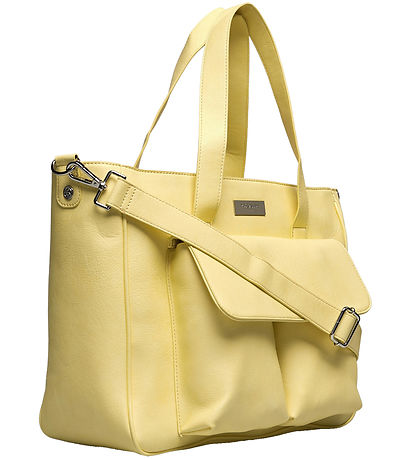 Rosemunde Shopper - Working - Vegan - Pastel Yellow/Silver