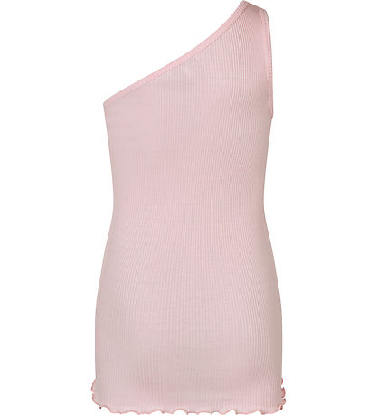 Rosemunde Top - One Shoulder - Rib - Lotus Pink