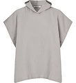 Lille Kanin Badeponcho - Musselin - Brown Smoke