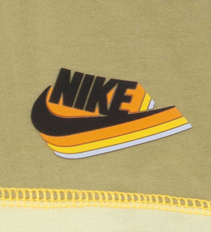 Nike Shortssæt - Shorts/T-shirt - Neutral Olive