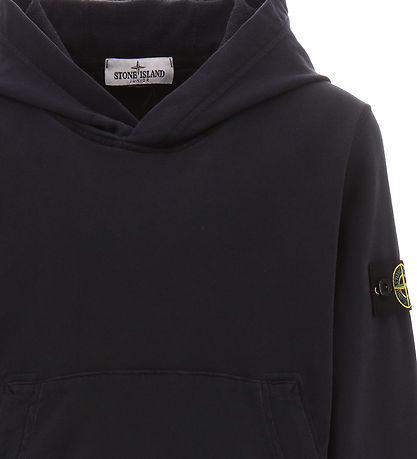 Stone Island Hættetrøje - Sort