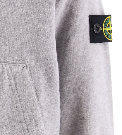 Stone Island Hættetrøje - Gråmeleret