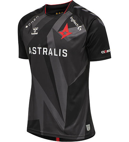 Hummel T-shirt - Astralis 20/21 Game Jersey - Sort