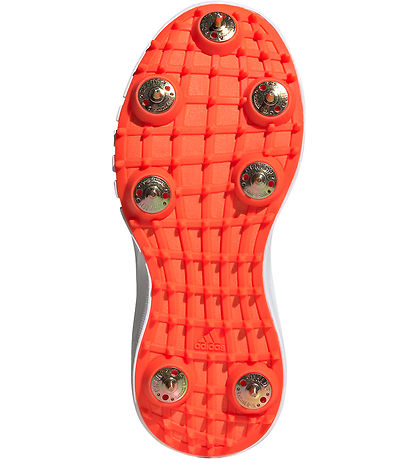 adidas Performance Cricketsko - Howzat Spike - Hvid/Orange
