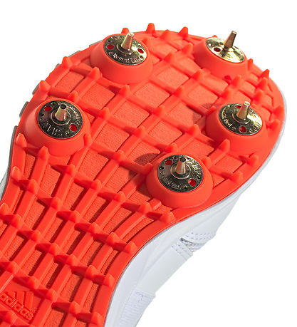 adidas Performance Cricketsko - Howzat Spike - Hvid/Orange