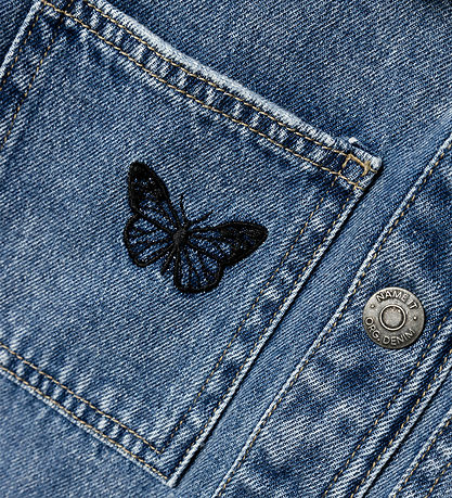 Name It Denimjakke - NkfElly - Medium Blue Denim