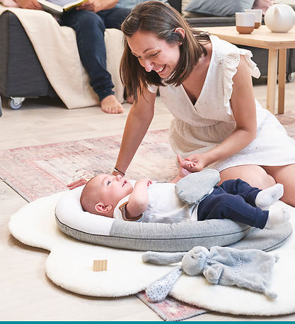 Babymoov Babynest - Cloudnest - Antikolik - Grå/Hvid