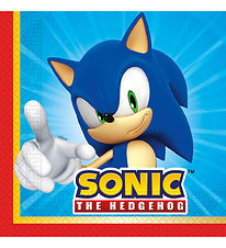 Decorata Party Servietter - 20-pak - 33x33 cm - Sonic Speed