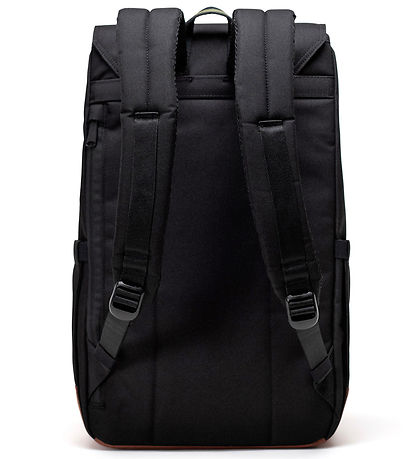 Herschel Rygsæk - Retreat - Black/Four Leaf Clover/Saddle Brown
