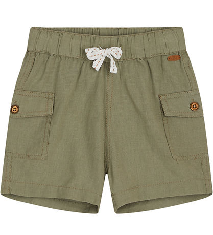 Hust and Claire Shorts - Bomuld/Hør - Hakon - Seagrass