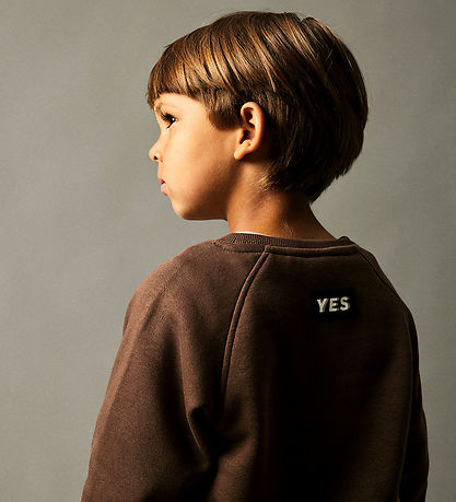 Name It Sweatshirt - NmmOhans - Chocolate Martini