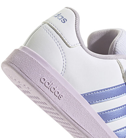 adidas Performance Sko - Grand Court 2.0 - Hvid/Lilla/Rosa