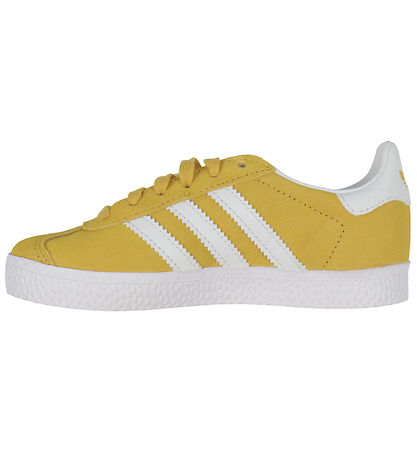 adidas Originals Sko - Gazelle C - Gul/Hvid