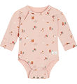 Hust and Claire Wrap Bodysuit L/æ - Bing - Peach Dust