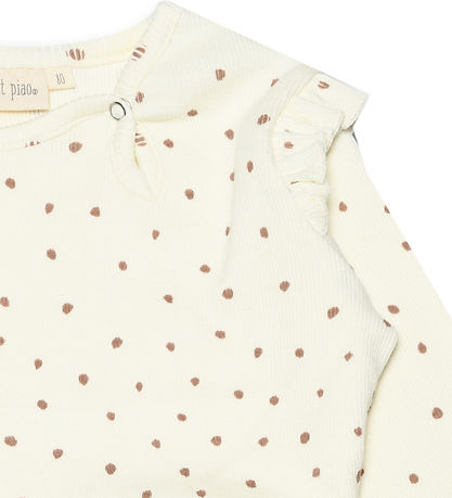 Petit Piao Kjole - Rib - Modal - Off White