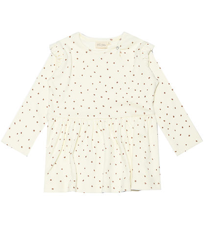 Petit Piao Kjole - Rib - Modal - Off White