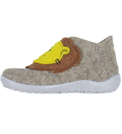 Superfit Hjemmesko - Uld - Happy - Beige/Grå