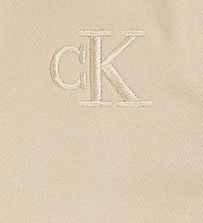 Calvin Klein Skjortekjole - Utility - Pale Khaki