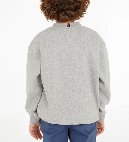 Tommy Hilfiger Sweatshirt - Timeless - Light Grey Heather