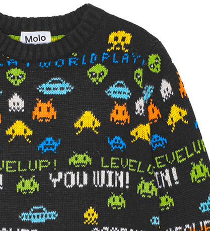 Molo Bluse - Strik - Uld/Akryl - Barri - Level Up!