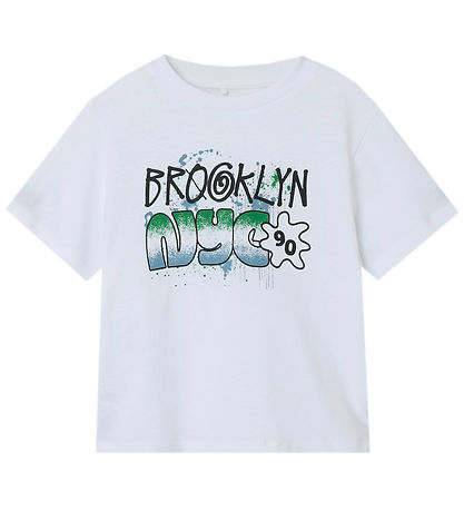Name It T-shirt - NmmHenry - Bright White 