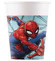 Decorata Party Cardboard Mug - 8-Pack - 200 mL - Spider-Man Crim