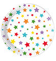 Decorata Party Paptallerkner - 8-pak - 19,5 cm - Multicolour Bri
