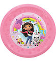 Decorata Party Plastiktallerkner - 4-pak - 21 cm - Gabby's Dollh