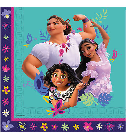 Decorata Party Servietter - 20-pak - 33x33 cm - Encanto