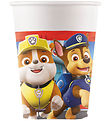 Decorata Party Cardboard mug - 8-Pack - 200 mL - Paw Patrol Resc